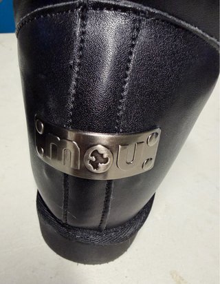 Botas Mou Piel Negras