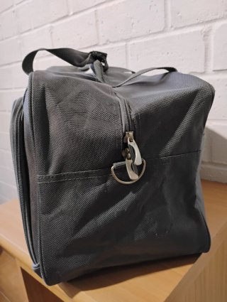 Bolso de viaje Benzi gris