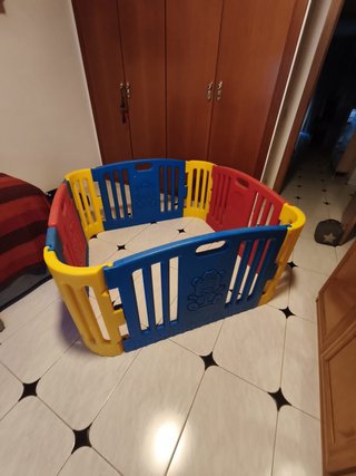 Parque infantil plástico desmontable