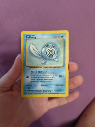 Cartas Pokémon 1995 Wartortle Persian Poliwag game