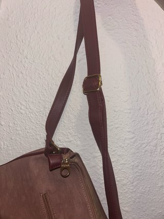 Bolso rosa y morado