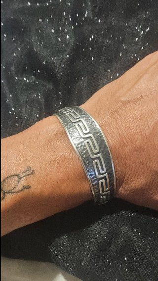 Pulsera Plata 925 Diseño Greca
