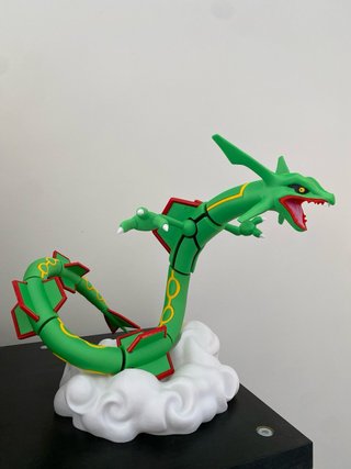 Figura Pokémon Rayquaza Impresa 3D