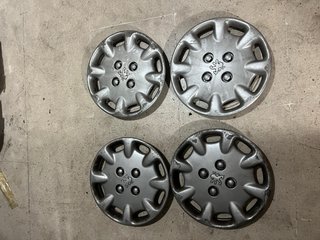 4 Tapacubos Peugeot 13 Originales