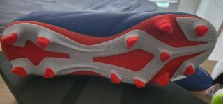 Zapatillas Adidas Predator Azul y Rojo