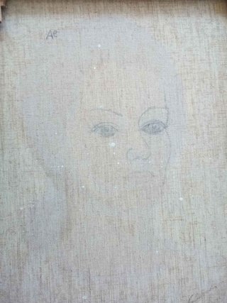 Coppia Ritratti Arte Italiana XX Secolo