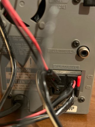 Aiwa Mini Cadena CD/Casset XR-MS3 . 4 altavoces