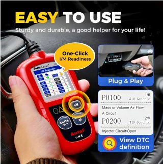 Autel AutoLink AL319 OBDII/EOBD  Leer / Borrar DTC