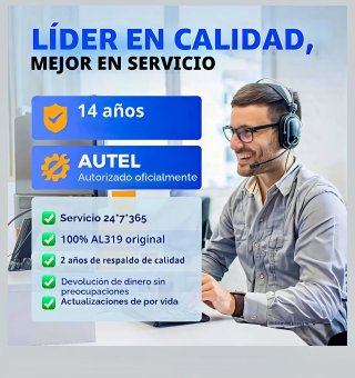 Autel AutoLink AL319 OBDII/EOBD  Leer / Borrar DTC