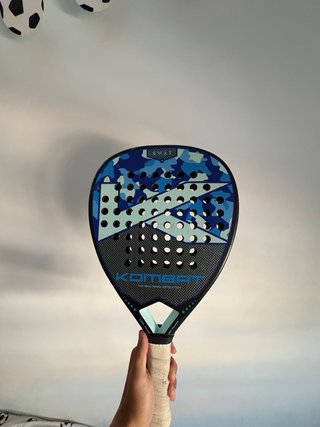Pala de pádel Kombat Swat Camuflaje azul