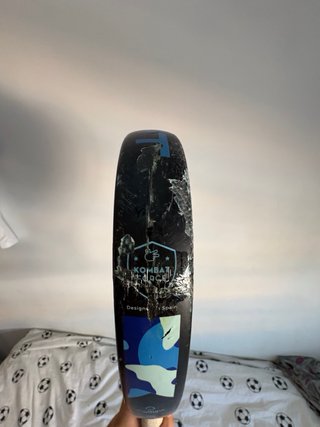 Pala de pádel Kombat Swat Camuflaje azul