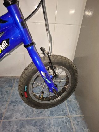 Bicicleta Jwenti Azul Rodado 12 Niños