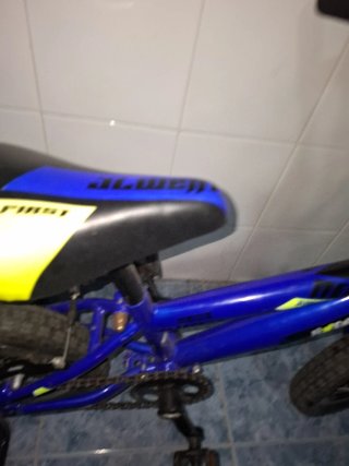 Bicicleta Jwenti Azul Rodado 12 Niños