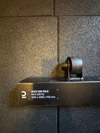 Rack Musculación 500 Plegable/Retráctil
