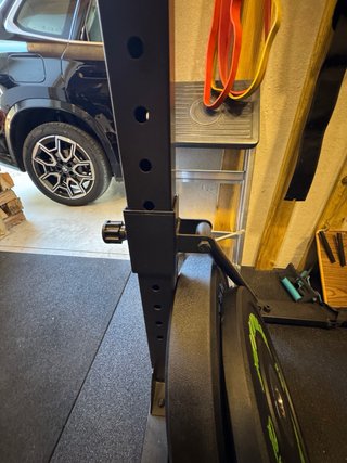 Rack Musculación 500 Plegable/Retráctil