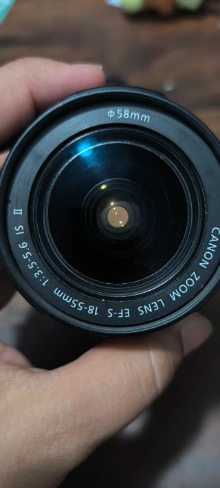 Objetivo Canon EF-S 18-55mm
