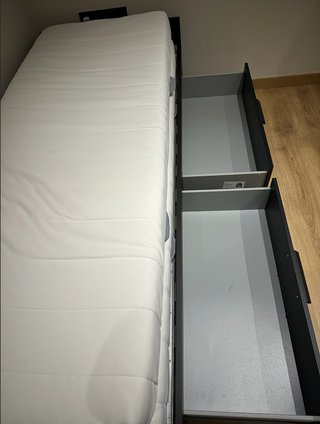 Cama nido IKEA BRIMNES + 2 colchones