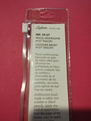 Pincel Delineador Taklon Laqrom