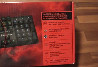 Tastiera Gaming Meccanica SureFire - Gaming - RGB