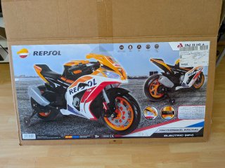 Moto Eléctrica Infantil Injusa Repsol