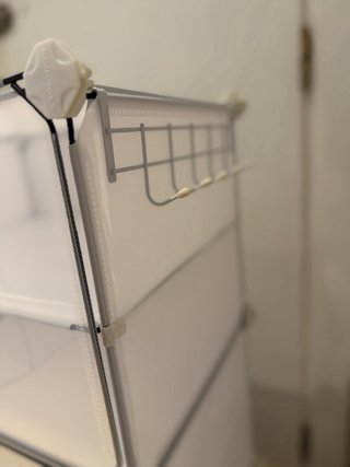 Zapatero modular organizador blanco