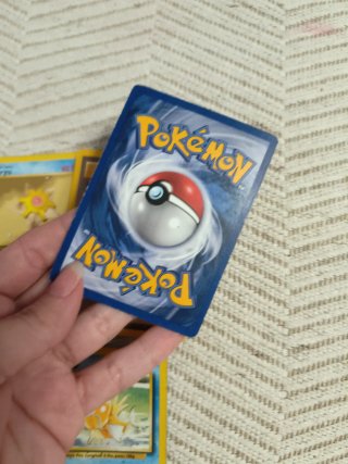 Cartas Pokémon de 1995 Staryu Starmie Magikar oak