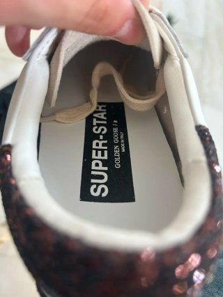 Golden Goose Superstar Glitter Donna
