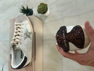 Golden Goose Superstar Glitter Donna