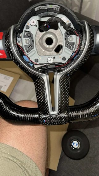 Volante Carbono M2/3/4 LED + Airbag