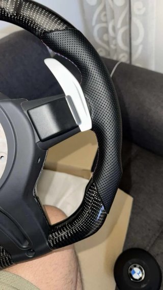 Volante Carbono M2/3/4 LED + Airbag