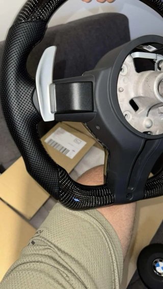 Volante Carbono M2/3/4 LED + Airbag