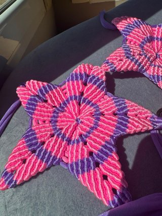 Bikini Lujo Macramé estrella (NUEVO)