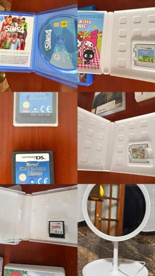Lote Videojuegos PS4/3DS/DS + Specchio LED