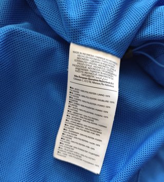 Chaqueta Cortavientos Nike Dri-FIT Azul