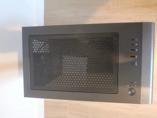 Torre PC Tempest negra transparente