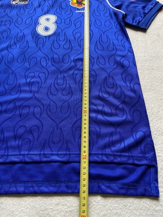 Camiseta Fútbol Retro Japón 8 Asics Talla M