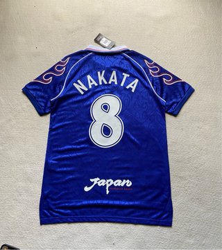 Camiseta Fútbol Retro Japón 8 Asics Talla M