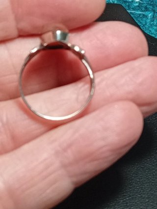 Anillo Plata Ley Piedra sol