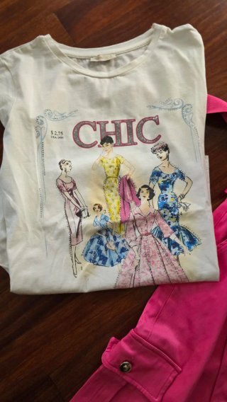 Lote Ropa Mujer Estampado Cangrejos