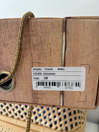 Botas niña marrón forradas talla 29