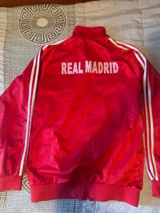 Chaqueta deportiva Real Madrid Adidas roja