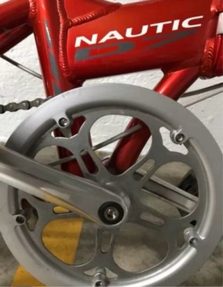 Bicicleta Plegable Nishiki Roja
