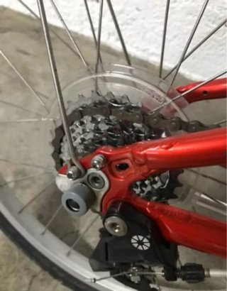 Bicicleta Plegable Nishiki Roja