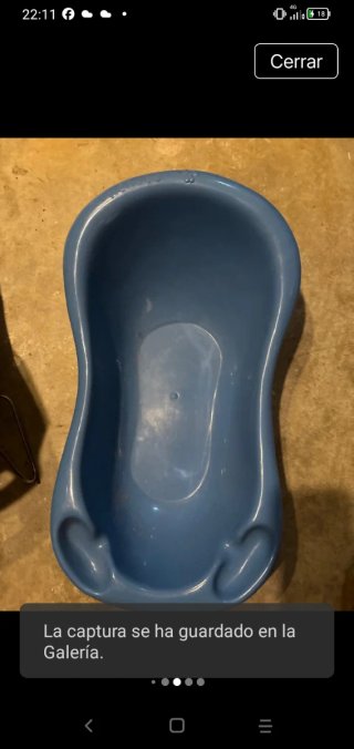 Bañera y silla bebé Nenuco original