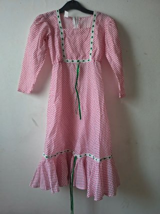 Vestido de flamenca rojo con lunares
