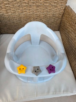 Adaptador Bañera Bebé con Juguetes Estrella