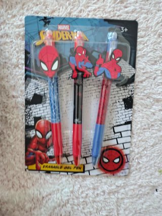 Kit Escolar Spiderman: Mochila, Caderno e Canetas