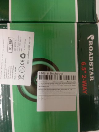 Pack 4 altavoces coche Roadstar VO-502 y VO-601
