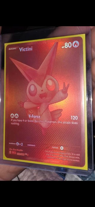 Victini Carta Pokémon Foil