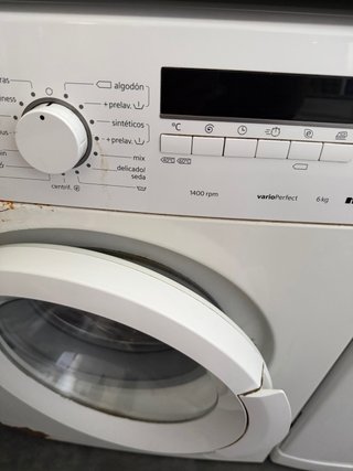 Lavadora Siemens iSensoric 1400 rpm